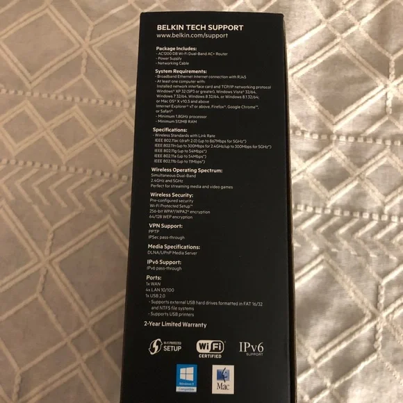 Belkin Router - Picture 4 of 5